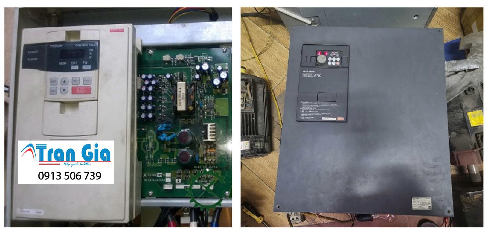 Trung tâm sửa biến tần Mitsubishi báo lỗi bảo hành lên đến 6 tháng