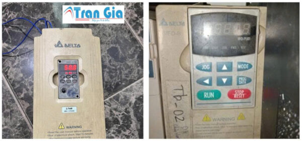 Sửa chữa biến tần Delta dòng CP2000 xử lí lỗi nhanh chóng bảo hành lên tới 6 tháng