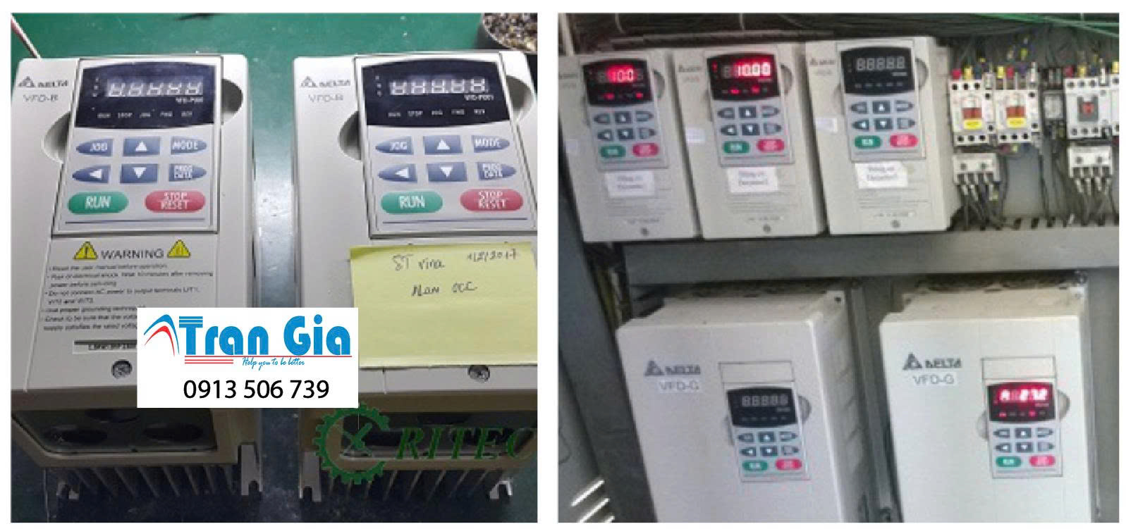 Trung tâm sửa chữa biến tần Delta và Hướng dẫn Sửa chữa Khắc phục nhanh chóng