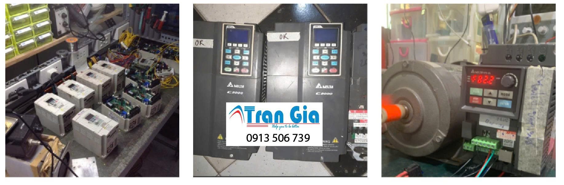 Trung tâm chuyên sữa chữa biến tần Delta bảo hành từ 3 - 6 tháng