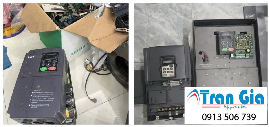 Trung tâm sửa chữa biến tần INVT GD200A xử lí lỗi trong vòng 2H