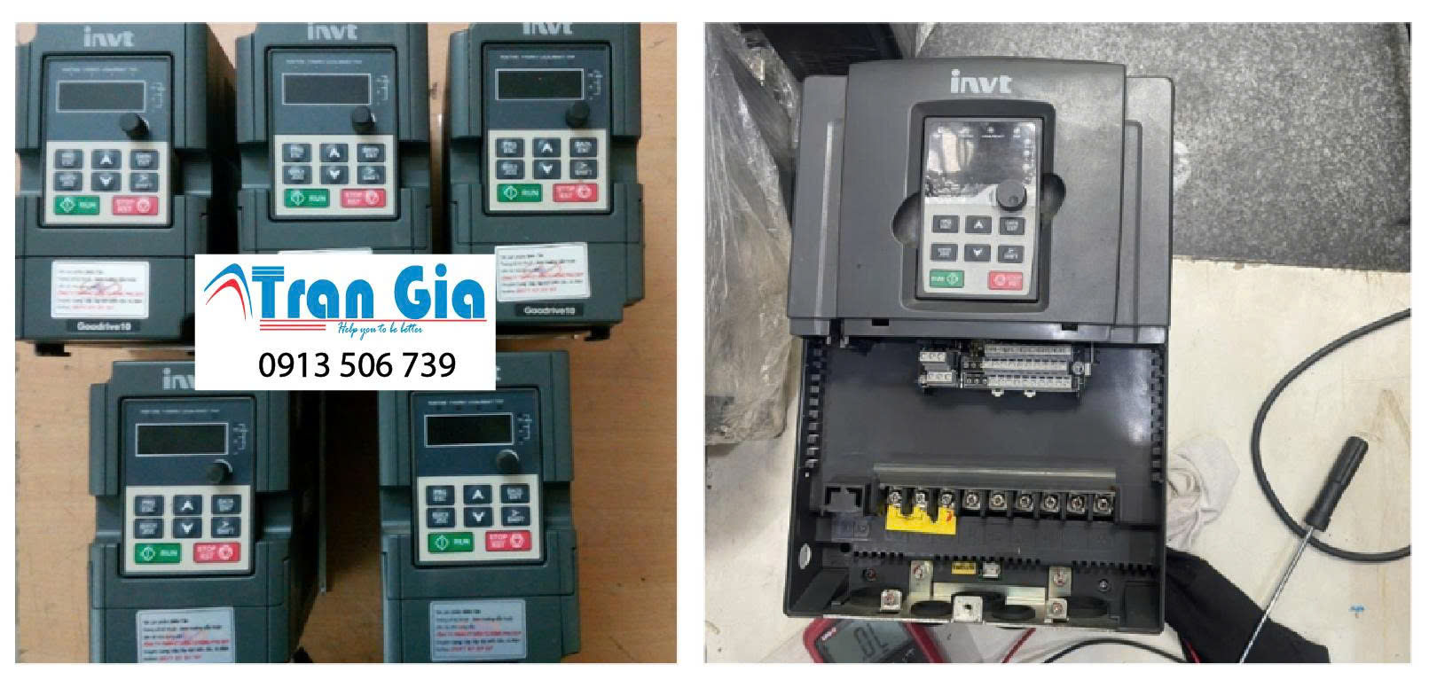 Trung tâm sửa chữa biến tần INVT GD200A xử lí lỗi trong vòng 2H