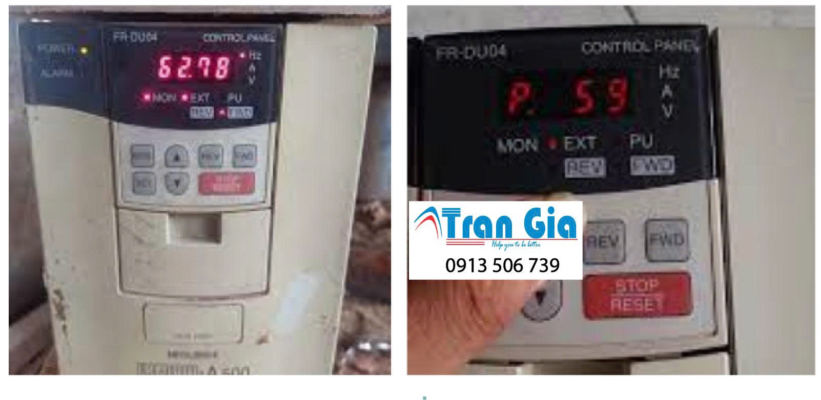 Trung tâm Sửa Biến Tần Mitsubishi V500 FR-V540 TP HCM