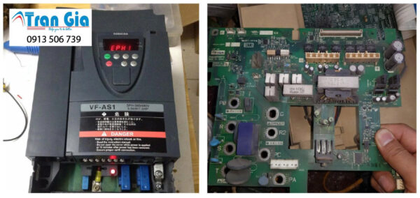 Sửa chữa biến tần Toshiba VF-S11, VF-PS1, VF-AS1, VF-P7, VF-S9 bảo hành từ 3 - 6 tháng Sửa chữa biến tần Toshiba VF-S11, VF-PS1, VF-AS1, VF-P7, VF-S9 bảo hành từ 3 - 6 tháng