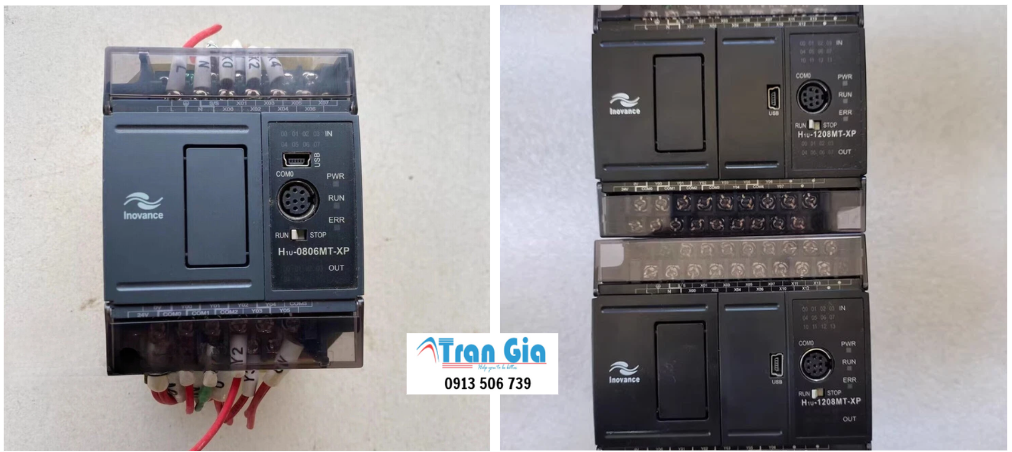 Hình ảnh một số PLC đang được sửa chữa tại TRAN GIA Automation