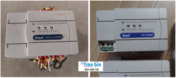 Xác định nguyên nhân PLC INVT chập chờn chạy không ổn định, lúc chạy lúc không, không có ngõ ra 1. Nguồn cấp PLC không ổn định Nguyên nhân Điện áp cấp thấp, sụt áp khi tải lớn Bộ nguồn bên trong PLC suy yếu, tụ lọc khô Jack nguồn, domino lỏng hoặc oxy hóa Biểu hiện PLC tự reset Đèn RUN nhấp nháy bất thường Chạy lúc được lúc không Cách sửa Đo và ổn định nguồn cấp đúng chuẩn Thay tụ lọc, IC nguồn, module nguồn lỗi Siết chặt và vệ sinh đầu nối nguồn 2. Lỗi phần cứng ngõ ra (Output) Nguyên nhân Cháy transistor/relay ngõ ra Quá tải, đấu nhầm điện áp AC/DC Chập tải ngoài gây hỏng mạch output Biểu hiện PLC vẫn RUN nhưng không có tín hiệu ra Chỉ hư một số ngõ ra, các ngõ khác vẫn hoạt động Cách sửa Kiểm tra tải và mạch ngoài Thay linh kiện công suất ngõ ra (relay, transistor, opto) Cách ly mạch tải để tránh tái lỗi 3. Mất hoặc lỗi chương trình PLC Nguyên nhân Pin nuôi bộ nhớ yếu hoặc hết Lỗi bộ nhớ EEPROM/Flash Nhiễu điện làm mất dữ liệu Biểu hiện PLC RUN nhưng không thực thi lệnh Mất chương trình sau khi mất điện Ngõ ra không tác động dù input có tín hiệu Cách sửa Sao lưu và nạp lại chương trình Thay pin nuôi bộ nhớ Sửa hoặc thay IC nhớ nếu cần 4. Lỗi CPU hoặc mạch điều khiển Nguyên nhân CPU quá nhiệt Linh kiện logic lỗi do tuổi thọ hoặc môi trường ẩm PLC từng bị sét lan truyền hoặc nhiễu mạnh Biểu hiện Đèn ERR sáng hoặc chớp PLC treo, không giao tiếp được Chạy không ổn định, khó đoán lỗi Cách sửa Kiểm tra, sửa mạch CPU Thay IC xử lý, IC giao tiếp lỗi Vệ sinh bo mạch, xử lý chống ẩm 5. Lỗi truyền thông hoặc module mở rộng Nguyên nhân Module I/O mở rộng lỗi Cáp truyền thông lỏng, nhiễu Địa chỉ cấu hình sai Biểu hiện PLC chạy lúc được lúc không Mất tín hiệu ngõ ra khi gắn module Hệ thống báo lỗi truyền thông Cách sửa Tháo test từng module Thay module lỗi Kiểm tra lại cấu hình và dây tín hiệu Khi nào cần đưa PLC INVT đi sửa ngay PLC không có ngõ ra dù đã kiểm tra chương trình Chạy chập chờn, reset liên tục Báo lỗi ERR không xóa được Đã thay nguồn ngoài nhưng vẫn không ổn định Xác định nguyên nhân PLC INVT chập chờn chạy không ổn định, lúc chạy lúc không, không có ngõ ra 1. Nguồn cấp PLC không ổn định Nguyên nhân Điện áp cấp thấp, sụt áp khi tải lớn Bộ nguồn bên trong PLC suy yếu, tụ lọc khô Jack nguồn, domino lỏng hoặc oxy hóa Biểu hiện PLC tự reset Đèn RUN nhấp nháy bất thường Chạy lúc được lúc không Cách sửa Đo và ổn định nguồn cấp đúng chuẩn Thay tụ lọc, IC nguồn, module nguồn lỗi Siết chặt và vệ sinh đầu nối nguồn 2. Lỗi phần cứng ngõ ra (Output) Nguyên nhân Cháy transistor/relay ngõ ra Quá tải, đấu nhầm điện áp AC/DC Chập tải ngoài gây hỏng mạch output Biểu hiện PLC vẫn RUN nhưng không có tín hiệu ra Chỉ hư một số ngõ ra, các ngõ khác vẫn hoạt động Cách sửa Kiểm tra tải và mạch ngoài Thay linh kiện công suất ngõ ra (relay, transistor, opto) Cách ly mạch tải để tránh tái lỗi 3. Mất hoặc lỗi chương trình PLC Nguyên nhân Pin nuôi bộ nhớ yếu hoặc hết Lỗi bộ nhớ EEPROM/Flash Nhiễu điện làm mất dữ liệu Biểu hiện PLC RUN nhưng không thực thi lệnh Mất chương trình sau khi mất điện Ngõ ra không tác động dù input có tín hiệu Cách sửa Sao lưu và nạp lại chương trình Thay pin nuôi bộ nhớ Sửa hoặc thay IC nhớ nếu cần 4. Lỗi CPU hoặc mạch điều khiển Nguyên nhân CPU quá nhiệt Linh kiện logic lỗi do tuổi thọ hoặc môi trường ẩm PLC từng bị sét lan truyền hoặc nhiễu mạnh Biểu hiện Đèn ERR sáng hoặc chớp PLC treo, không giao tiếp được Chạy không ổn định, khó đoán lỗi Cách sửa Kiểm tra, sửa mạch CPU Thay IC xử lý, IC giao tiếp lỗi Vệ sinh bo mạch, xử lý chống ẩm 5. Lỗi truyền thông hoặc module mở rộng Nguyên nhân Module I/O mở rộng lỗi Cáp truyền thông lỏng, nhiễu Địa chỉ cấu hình sai Biểu hiện PLC chạy lúc được lúc không Mất tín hiệu ngõ ra khi gắn module Hệ thống báo lỗi truyền thông Cách sửa Tháo test từng module Thay module lỗi Kiểm tra lại cấu hình và dây tín hiệu Khi nào cần đưa PLC INVT đi sửa ngay PLC không có ngõ ra dù đã kiểm tra chương trình Chạy chập chờn, reset liên tục Báo lỗi ERR không xóa được Đã thay nguồn ngoài nhưng vẫn không ổn định