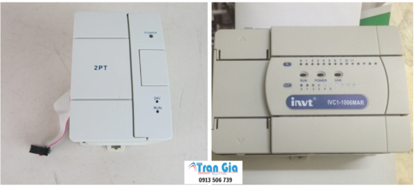 Xác định nguyên nhân PLC INVT chập chờn chạy không ổn định, lúc chạy lúc không, không có ngõ ra 1. Nguồn cấp PLC không ổn định Nguyên nhân Điện áp cấp thấp, sụt áp khi tải lớn Bộ nguồn bên trong PLC suy yếu, tụ lọc khô Jack nguồn, domino lỏng hoặc oxy hóa Biểu hiện PLC tự reset Đèn RUN nhấp nháy bất thường Chạy lúc được lúc không Cách sửa Đo và ổn định nguồn cấp đúng chuẩn Thay tụ lọc, IC nguồn, module nguồn lỗi Siết chặt và vệ sinh đầu nối nguồn 2. Lỗi phần cứng ngõ ra (Output) Nguyên nhân Cháy transistor/relay ngõ ra Quá tải, đấu nhầm điện áp AC/DC Chập tải ngoài gây hỏng mạch output Biểu hiện PLC vẫn RUN nhưng không có tín hiệu ra Chỉ hư một số ngõ ra, các ngõ khác vẫn hoạt động Cách sửa Kiểm tra tải và mạch ngoài Thay linh kiện công suất ngõ ra (relay, transistor, opto) Cách ly mạch tải để tránh tái lỗi 3. Mất hoặc lỗi chương trình PLC Nguyên nhân Pin nuôi bộ nhớ yếu hoặc hết Lỗi bộ nhớ EEPROM/Flash Nhiễu điện làm mất dữ liệu Biểu hiện PLC RUN nhưng không thực thi lệnh Mất chương trình sau khi mất điện Ngõ ra không tác động dù input có tín hiệu Cách sửa Sao lưu và nạp lại chương trình Thay pin nuôi bộ nhớ Sửa hoặc thay IC nhớ nếu cần 4. Lỗi CPU hoặc mạch điều khiển Nguyên nhân CPU quá nhiệt Linh kiện logic lỗi do tuổi thọ hoặc môi trường ẩm PLC từng bị sét lan truyền hoặc nhiễu mạnh Biểu hiện Đèn ERR sáng hoặc chớp PLC treo, không giao tiếp được Chạy không ổn định, khó đoán lỗi Cách sửa Kiểm tra, sửa mạch CPU Thay IC xử lý, IC giao tiếp lỗi Vệ sinh bo mạch, xử lý chống ẩm 5. Lỗi truyền thông hoặc module mở rộng Nguyên nhân Module I/O mở rộng lỗi Cáp truyền thông lỏng, nhiễu Địa chỉ cấu hình sai Biểu hiện PLC chạy lúc được lúc không Mất tín hiệu ngõ ra khi gắn module Hệ thống báo lỗi truyền thông Cách sửa Tháo test từng module Thay module lỗi Kiểm tra lại cấu hình và dây tín hiệu Khi nào cần đưa PLC INVT đi sửa ngay PLC không có ngõ ra dù đã kiểm tra chương trình Chạy chập chờn, reset liên tục Báo lỗi ERR không xóa được Đã thay nguồn ngoài nhưng vẫn không ổn định Xác định nguyên nhân PLC INVT chập chờn chạy không ổn định, lúc chạy lúc không, không có ngõ ra 1. Nguồn cấp PLC không ổn định Nguyên nhân Điện áp cấp thấp, sụt áp khi tải lớn Bộ nguồn bên trong PLC suy yếu, tụ lọc khô Jack nguồn, domino lỏng hoặc oxy hóa Biểu hiện PLC tự reset Đèn RUN nhấp nháy bất thường Chạy lúc được lúc không Cách sửa Đo và ổn định nguồn cấp đúng chuẩn Thay tụ lọc, IC nguồn, module nguồn lỗi Siết chặt và vệ sinh đầu nối nguồn 2. Lỗi phần cứng ngõ ra (Output) Nguyên nhân Cháy transistor/relay ngõ ra Quá tải, đấu nhầm điện áp AC/DC Chập tải ngoài gây hỏng mạch output Biểu hiện PLC vẫn RUN nhưng không có tín hiệu ra Chỉ hư một số ngõ ra, các ngõ khác vẫn hoạt động Cách sửa Kiểm tra tải và mạch ngoài Thay linh kiện công suất ngõ ra (relay, transistor, opto) Cách ly mạch tải để tránh tái lỗi 3. Mất hoặc lỗi chương trình PLC Nguyên nhân Pin nuôi bộ nhớ yếu hoặc hết Lỗi bộ nhớ EEPROM/Flash Nhiễu điện làm mất dữ liệu Biểu hiện PLC RUN nhưng không thực thi lệnh Mất chương trình sau khi mất điện Ngõ ra không tác động dù input có tín hiệu Cách sửa Sao lưu và nạp lại chương trình Thay pin nuôi bộ nhớ Sửa hoặc thay IC nhớ nếu cần 4. Lỗi CPU hoặc mạch điều khiển Nguyên nhân CPU quá nhiệt Linh kiện logic lỗi do tuổi thọ hoặc môi trường ẩm PLC từng bị sét lan truyền hoặc nhiễu mạnh Biểu hiện Đèn ERR sáng hoặc chớp PLC treo, không giao tiếp được Chạy không ổn định, khó đoán lỗi Cách sửa Kiểm tra, sửa mạch CPU Thay IC xử lý, IC giao tiếp lỗi Vệ sinh bo mạch, xử lý chống ẩm 5. Lỗi truyền thông hoặc module mở rộng Nguyên nhân Module I/O mở rộng lỗi Cáp truyền thông lỏng, nhiễu Địa chỉ cấu hình sai Biểu hiện PLC chạy lúc được lúc không Mất tín hiệu ngõ ra khi gắn module Hệ thống báo lỗi truyền thông Cách sửa Tháo test từng module Thay module lỗi Kiểm tra lại cấu hình và dây tín hiệu Khi nào cần đưa PLC INVT đi sửa ngay PLC không có ngõ ra dù đã kiểm tra chương trình Chạy chập chờn, reset liên tục Báo lỗi ERR không xóa được Đã thay nguồn ngoài nhưng vẫn không ổn định