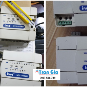 Xác định nguyên nhân PLC INVT chập chờn chạy không ổn định, lúc chạy lúc không, không có ngõ ra 1. Nguồn cấp PLC không ổn định Nguyên nhân Điện áp cấp thấp, sụt áp khi tải lớn Bộ nguồn bên trong PLC suy yếu, tụ lọc khô Jack nguồn, domino lỏng hoặc oxy hóa Biểu hiện PLC tự reset Đèn RUN nhấp nháy bất thường Chạy lúc được lúc không Cách sửa Đo và ổn định nguồn cấp đúng chuẩn Thay tụ lọc, IC nguồn, module nguồn lỗi Siết chặt và vệ sinh đầu nối nguồn 2. Lỗi phần cứng ngõ ra (Output) Nguyên nhân Cháy transistor/relay ngõ ra Quá tải, đấu nhầm điện áp AC/DC Chập tải ngoài gây hỏng mạch output Biểu hiện PLC vẫn RUN nhưng không có tín hiệu ra Chỉ hư một số ngõ ra, các ngõ khác vẫn hoạt động Cách sửa Kiểm tra tải và mạch ngoài Thay linh kiện công suất ngõ ra (relay, transistor, opto) Cách ly mạch tải để tránh tái lỗi 3. Mất hoặc lỗi chương trình PLC Nguyên nhân Pin nuôi bộ nhớ yếu hoặc hết Lỗi bộ nhớ EEPROM/Flash Nhiễu điện làm mất dữ liệu Biểu hiện PLC RUN nhưng không thực thi lệnh Mất chương trình sau khi mất điện Ngõ ra không tác động dù input có tín hiệu Cách sửa Sao lưu và nạp lại chương trình Thay pin nuôi bộ nhớ Sửa hoặc thay IC nhớ nếu cần 4. Lỗi CPU hoặc mạch điều khiển Nguyên nhân CPU quá nhiệt Linh kiện logic lỗi do tuổi thọ hoặc môi trường ẩm PLC từng bị sét lan truyền hoặc nhiễu mạnh Biểu hiện Đèn ERR sáng hoặc chớp PLC treo, không giao tiếp được Chạy không ổn định, khó đoán lỗi Cách sửa Kiểm tra, sửa mạch CPU Thay IC xử lý, IC giao tiếp lỗi Vệ sinh bo mạch, xử lý chống ẩm 5. Lỗi truyền thông hoặc module mở rộng Nguyên nhân Module I/O mở rộng lỗi Cáp truyền thông lỏng, nhiễu Địa chỉ cấu hình sai Biểu hiện PLC chạy lúc được lúc không Mất tín hiệu ngõ ra khi gắn module Hệ thống báo lỗi truyền thông Cách sửa Tháo test từng module Thay module lỗi Kiểm tra lại cấu hình và dây tín hiệu Khi nào cần đưa PLC INVT đi sửa ngay PLC không có ngõ ra dù đã kiểm tra chương trình Chạy chập chờn, reset liên tục Báo lỗi ERR không xóa được Đã thay nguồn ngoài nhưng vẫn không ổn định