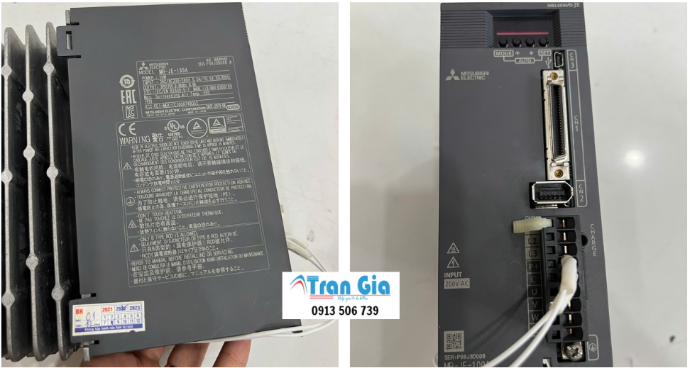 Hình ảnh một số AC Servo đang được sửa tại Trần Gia Automation