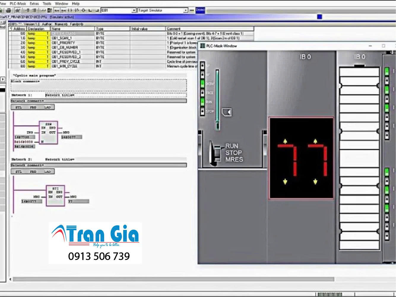 Nhận lập trình PLC - HMI SCADA với giá cả phải chăng