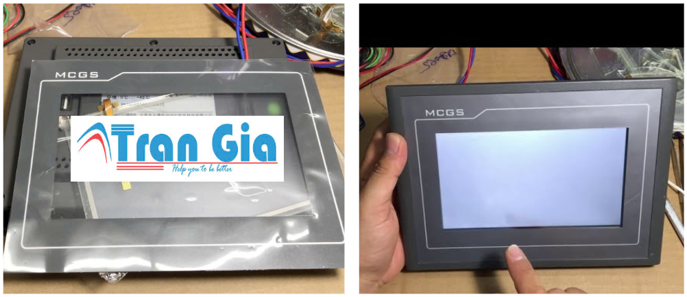 Chuyên sửa màn hình HMI MCGS TPC7062 bị mờ và cách khắc phục, chuyên xử lý lỗi màn hình cảm ứng MCGS TPC7062 toàn quốc