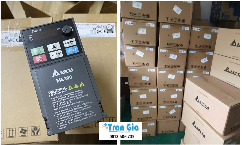 chuyên cung cấp biến tần Delta bảo hành 12 tháng
