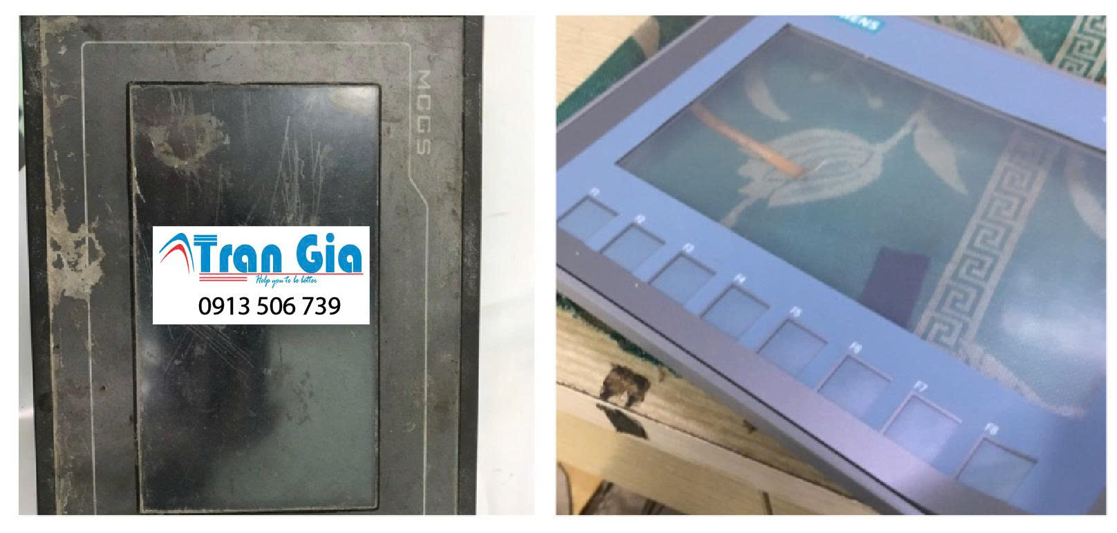TRAN GIA AUTOMATION chuyên cung cấp và sửa chữa mọi dòng màn hình HMI