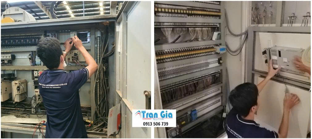 TRAN GIA AUTOMATION Chuyên Sửa PLC Lỗi Đèn Đỏ