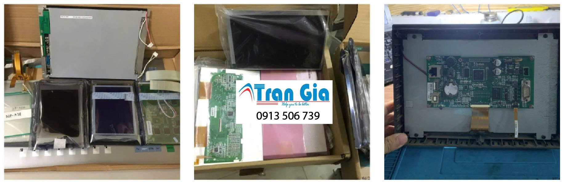 Thay cảm ứng cho HMI, Sửa màn hình HMI liệt cảm ứng xử lí lỗi nhanh chóng với linh kiện chính hãng