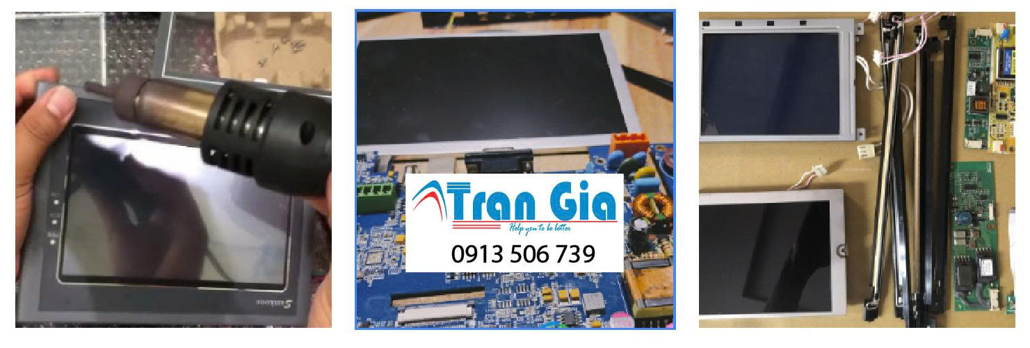 Thay cảm ứng cho HMI, Sửa màn hình HMI liệt cảm ứng xử lí lỗi nhanh chóng với linh kiện chính hãng