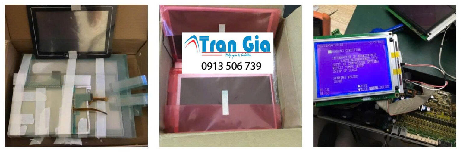 Thay cảm ứng cho HMI, Sửa màn hình HMI liệt cảm ứng xử lí lỗi nhanh chóng với linh kiện chính hãng