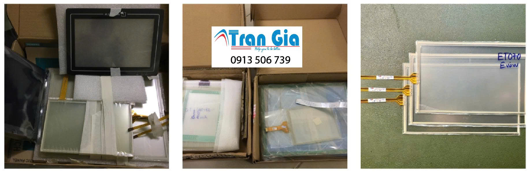 Thay cảm ứng cho HMI, Sửa màn hình HMI liệt cảm ứng xử lí lỗi nhanh chóng với linh kiện chính hãng