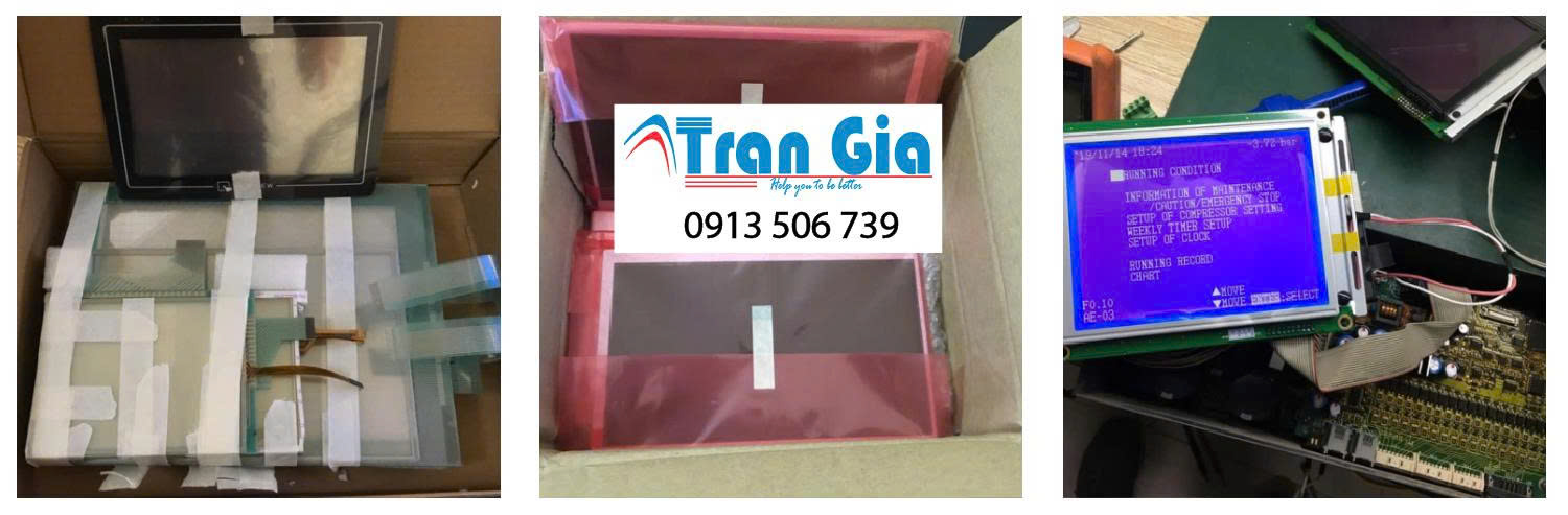 Sửa màn hình Beijer Lloạn Cảm ứng, LCD Bị ố với kinh kiện chính hãng