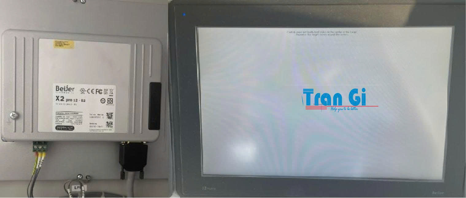 Sửa màn hình Beijer Lloạn Cảm ứng, LCD Bị ố với kinh kiện chính hãng