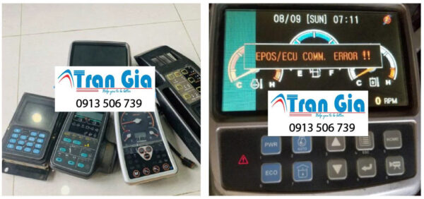 Sửa màn hình máy cẩu màn hình không hiển thị, màn hình cảm ứng bấm không ăn