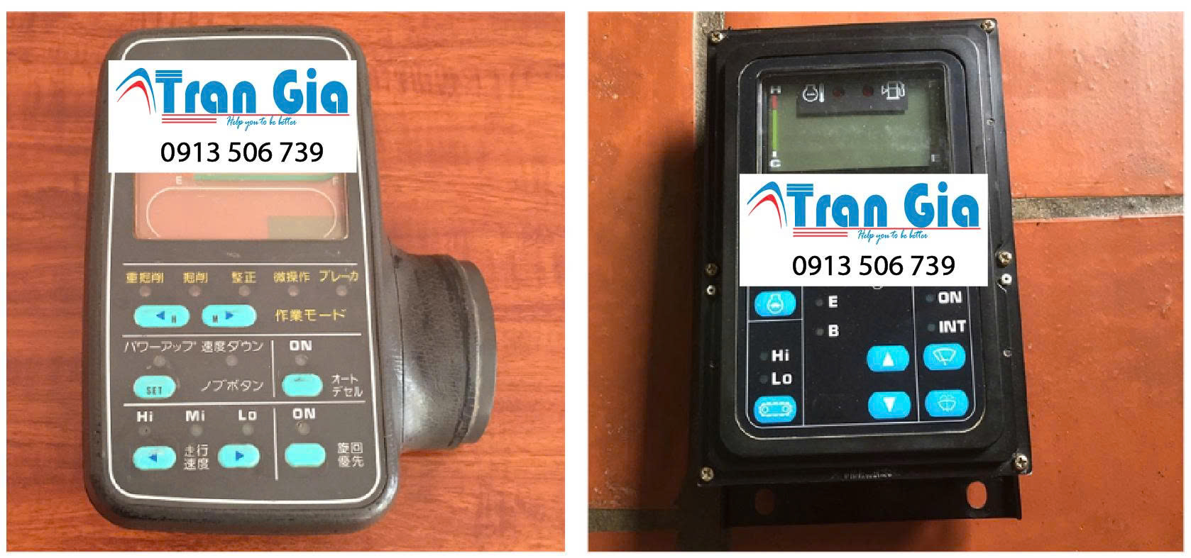 Sửa màn hình máy xúc bị hỏng, cảm ứng bị bấm không ăn, màn hình không hiển thị