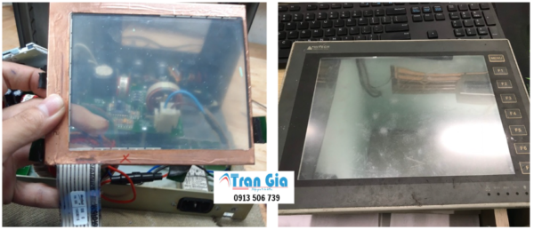 Thay thế tấm kính cảm ứng cho màn hình HMI MCGS Thay thế tấm kính cảm ứng cho màn hình HMI MCGS