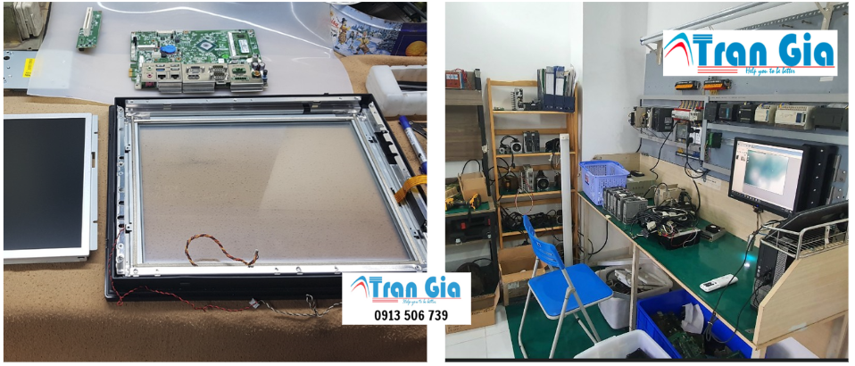 Thay thế tấm kính cảm ứng cho màn hình HMI LS với linh kiện chính hãng