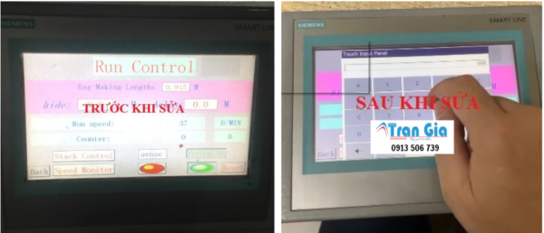 Công ty uy tín chuyên sửa chữa màn hình HMI Siemens không lên nguồn, hư LCD, hư cảm ứng