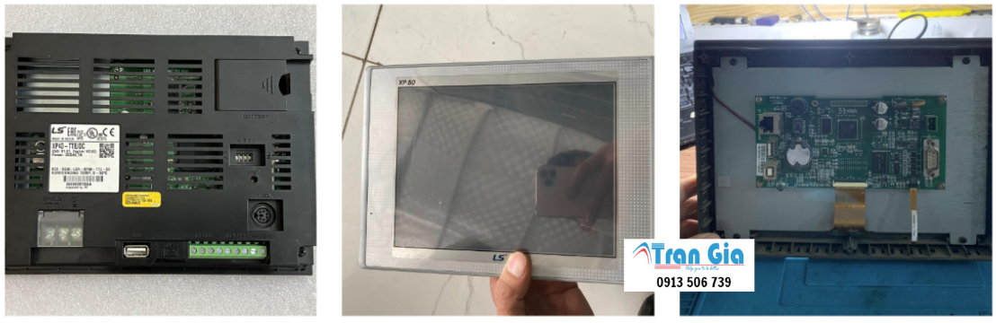 Thay thế tấm kính cảm ứng cho màn hình HMI LS với linh kiện chính hãng