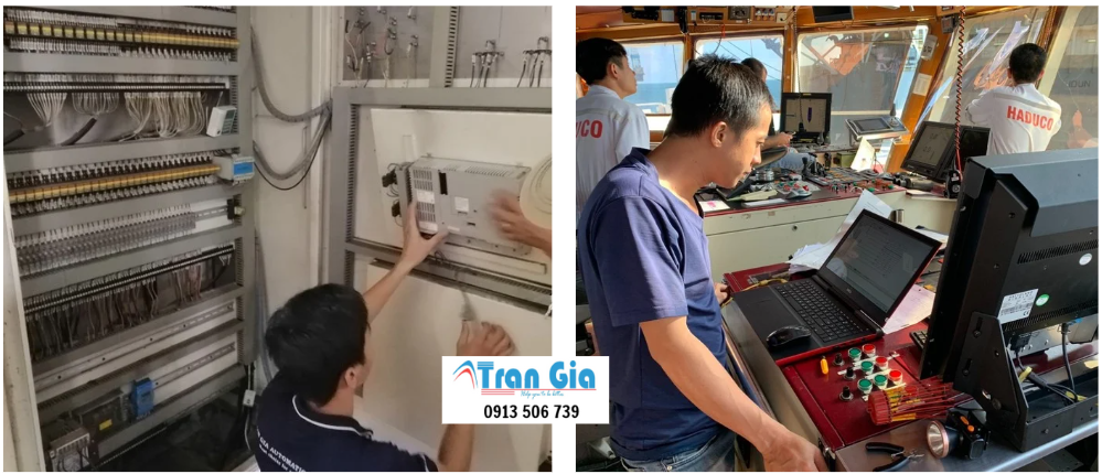 Hình ảnh một số màn hình HMI được trong quá trình sửa chữa 