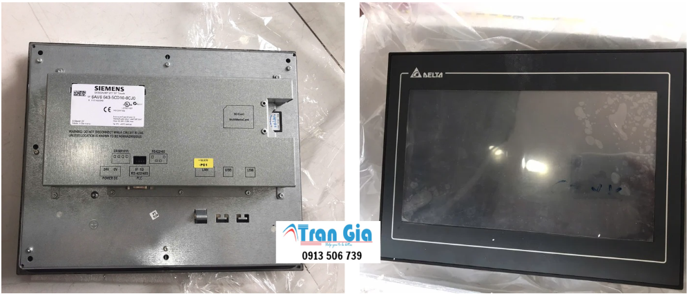 Hình ảnh một số màn hình HMI được trong quá trình sửa chữa