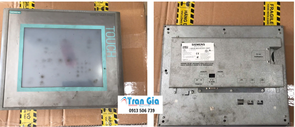 Hình ảnh một số màn hình HMI được trong quá trình sửa chữa 