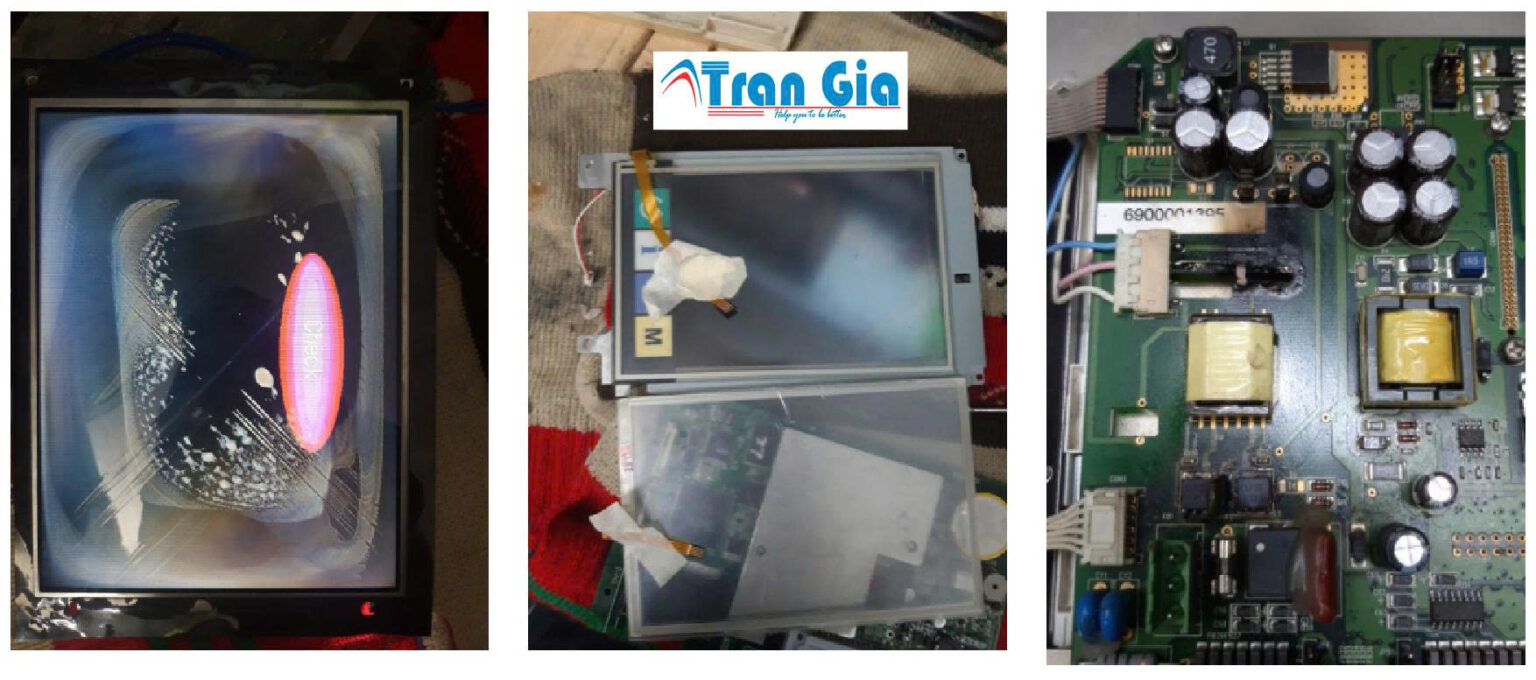 Thay thế tấm kính cảm ứng cho màn hình HMI Xinje