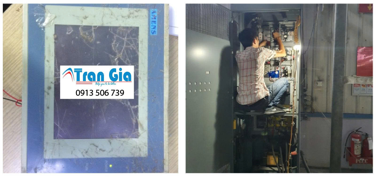 Sửa màn hình cảm ứng HMI các hãng Weintek, Wecon, INVT, Siemens, Teco, Shihlin, MCGS, Xinje, Keyence với linh kiện chính hãng