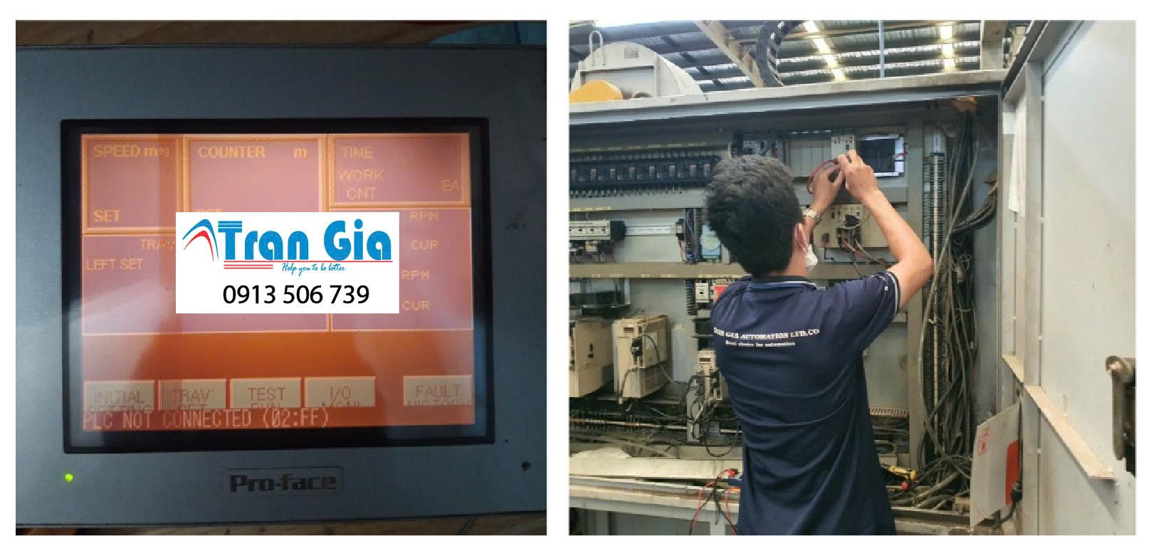 Thay thế tấm kính cảm ứng cho màn hình HMI Shihlin uy tín toàn quốc