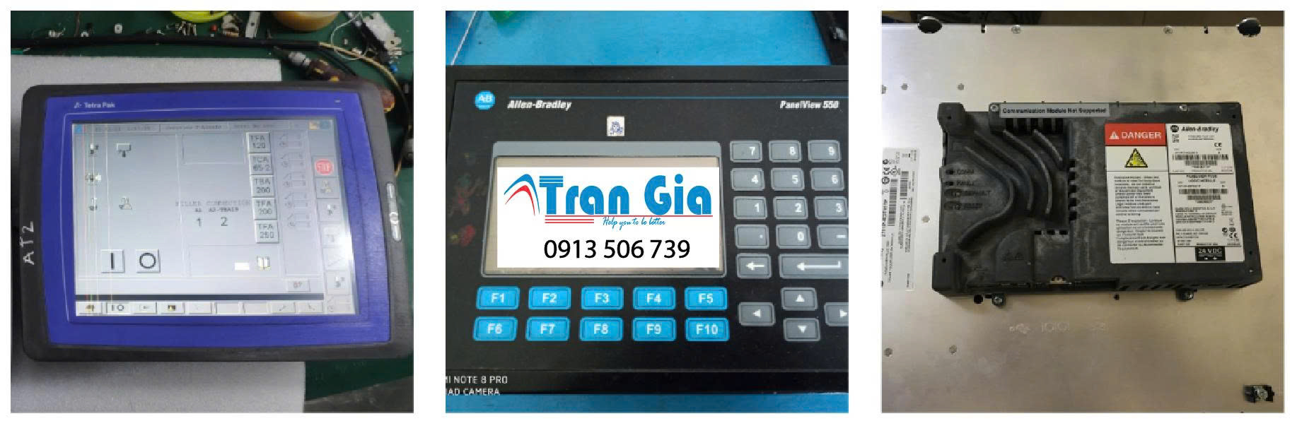 Công Ty sửa chữa màn hình AB ( (Allen Bradley) ) LCD Bị ố, Sửa Màn hình Nhìn Không Rõ Không Lên Hình xử lí lỗi nhanh chóng với linh kiện chính hãng