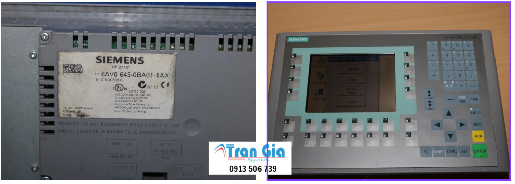 Chuyên sửa chữa HMI Siemens OP277 6AV6643-0BA01-1AX0 lấy liền trong vòng 24h
