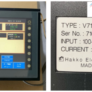 Bảo hành lên đến 3 tháng sửa màn hình cảm ứng HMI MONITOUCH Hakko Model: V712S Serial: 0060 Lỗi cấp nguồn không lên màn hình uy tín
