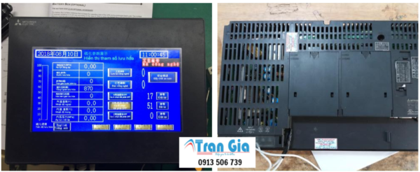 Chuyên sửa màn hình cảm ứng HMI Mitsubishi Model: F940GOT-LWD-E Serial: 4440 Lỗi mất hiển thị sửa gấp trong ngày Chuyên sửa màn hình cảm ứng HMI Mitsubishi Model: F940GOT-LWD-E Serial: 4440 Lỗi mất hiển thị sửa gấp trong ngày