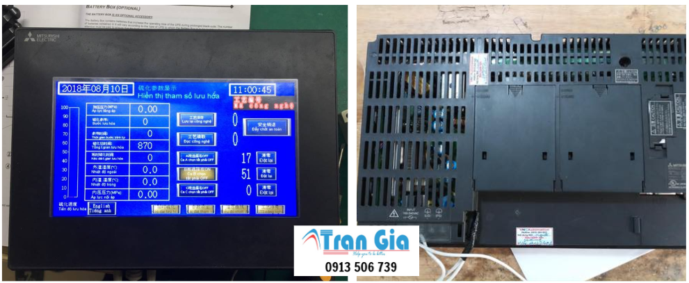 Công ty chuyên sảo hành và sửa chữa màn hình HMI Mitsubishi với đội ngũ kỹ thuật có nhiều năm kinh nghiệm trong ngành