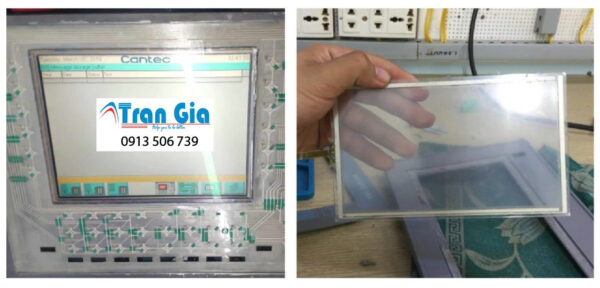 Dưới đây là một số hình ảnh màn hình HMI đang trong quá trình sửa chữa tại TRAN GIA Dưới đây là một số hình ảnh màn hình HMI đang trong quá trình sửa chữa tại TRAN GIA