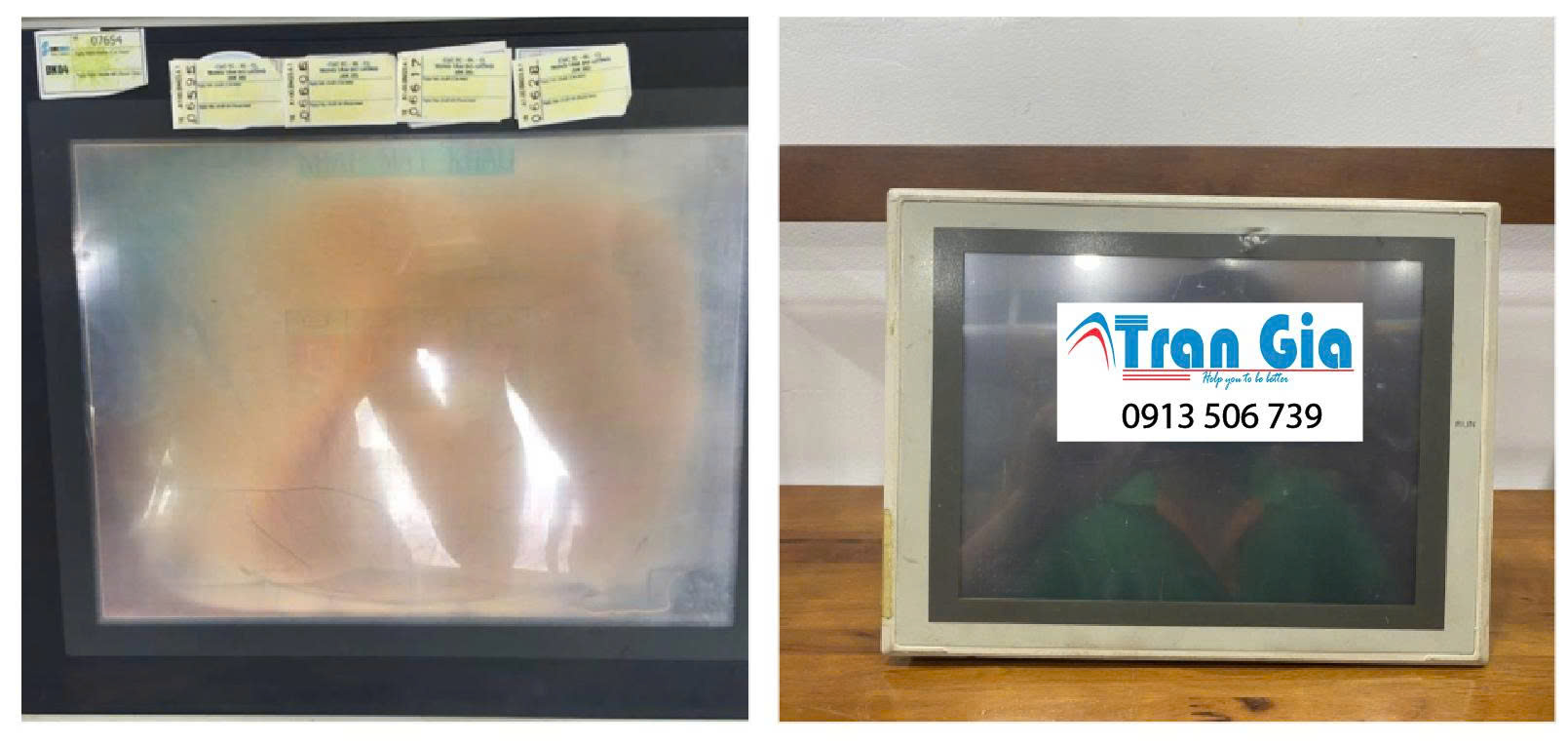 Sửa chữa màn hình HMI Omron