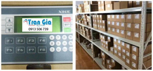 TRAN GIA trung tâm chuyên cung cấp màn hình HMI Xinje full box bảo hành 12 tháng