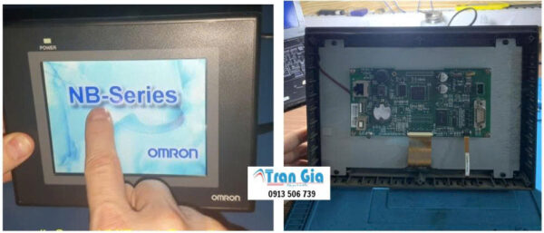 Sửa chữa màn hình HMI Omron