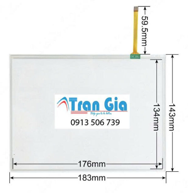 BKO-C11738 Tấm cảm ứng cho HMI Mitsubishi GT1265-VNBA linh kiện chính hãng giá cả phải chăng