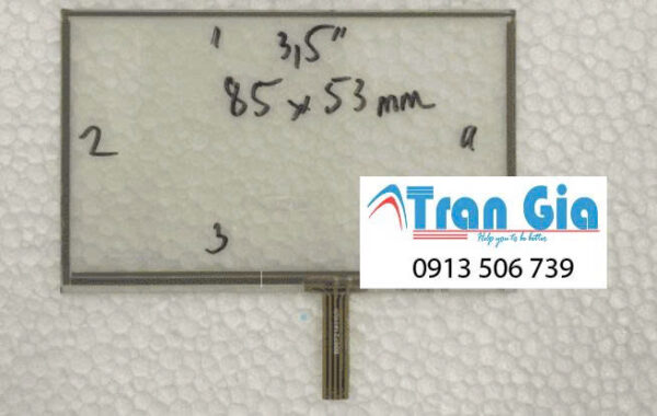 Tấm cảm ứng ứng công nghiệp 3.5 inch/ 85x53mm Tấm cảm ứng ứng công nghiệp 3.5 inch/ 85x53mm