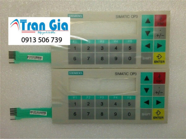 Tấm cảm ứng bàn phím màn hình Siemens OP3 Tấm cảm ứng bàn phím màn hình Siemens OP3