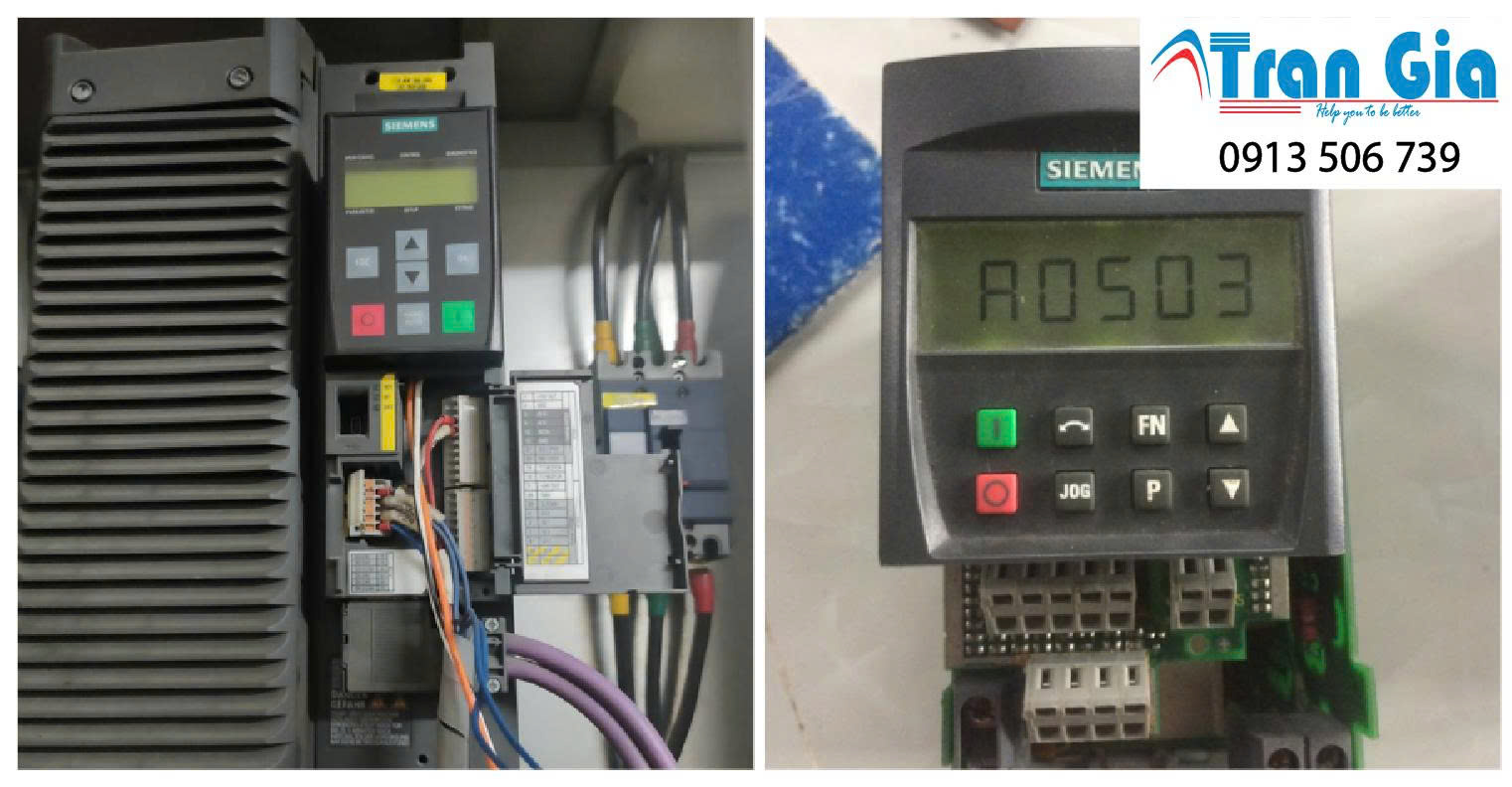 Biến Tần Siemens Báo Lỗi F0012 ( Lỗi mất tín hiệu nhiệt độ của biến tần ) Và Cách Sửa