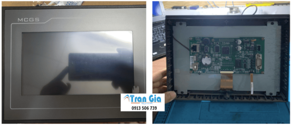 Xử lý nhanh trong ngày, sửa màn hình cảm ứng HMI MCGS TPC1061Ti Serial: 3740 báo lỗi bảo hành toàn quốc